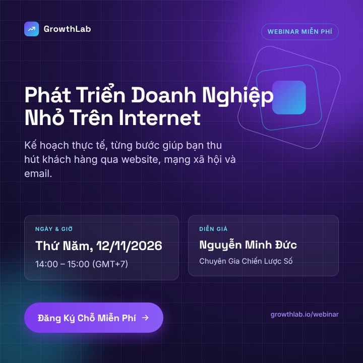 Webinar invite