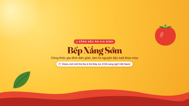 Cooking channel banner