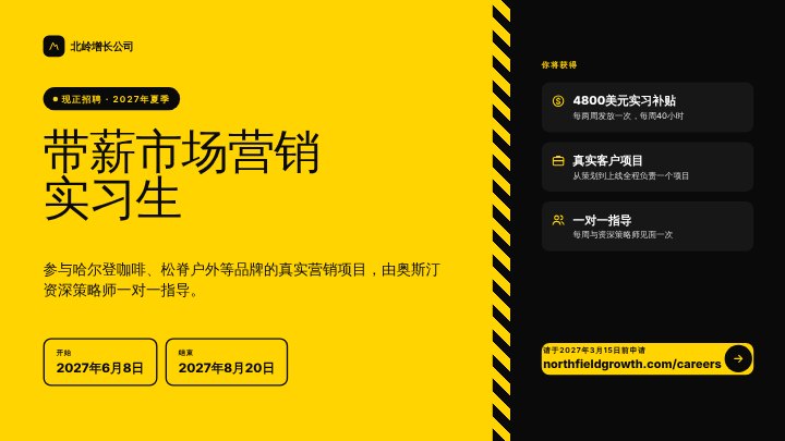 Internship open