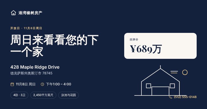 Open house post